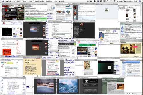 Too many open windows!